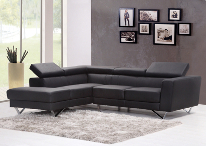 charcoal colored sofa